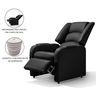 Poltrona Reclinável Papai Suécia - Estética - Corino Preto - 4