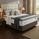 Ver imagem 1 de Cama Box com Colchão de Molas Ensacadas Pillow Top Supreme Lux Casal 138cm