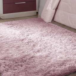 Tapete Kioto Rosa Bebe 66 x 120cm - Tapetes Corttex - 1