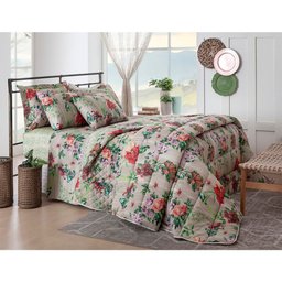 Jogo de Cama Duplo Casal 4 Peças Holly Realce Premium Sultan - 1