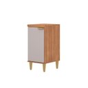 Ver imagem 3 de Balcão Cozinha para Cozinha 1 Porta Elena Bege/Cinamomo/Offwhite