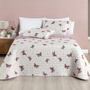 Ver imagem 2 de Cobre Leito Solteiro Dupla Face Avere 200 Fios Estampado 2 Peças - Borboletas