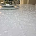 Ver imagem 2 de Toalha de Mesa Pvc Transparente 2,10x1,40 Impermeável Mod 06