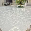 Ver imagem 3 de Toalha de Mesa Pvc Transparente 2,10x1,40 Impermeável Mod 06