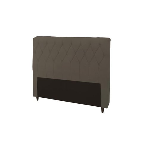 Cabeceira Viena Plus Queen 1600mm Veludo Cacau - Simbal