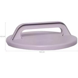 Tampa Marmitas Térmicas Soprano Plástica Teckor 1,5l Bege - 2