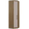 Guarda Roupa de Canto Diagonal Modulado 70cm 1 Porta Paris Luciane Móveis - 1