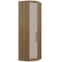 Ver imagem 1 de Guarda Roupa de Canto Diagonal Modulado 70cm 1 Porta Paris Luciane Móveis