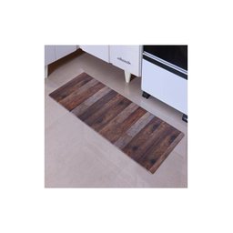 Tapete de Cozinha Premier 46cm X 120cm Niazitex Marrom - 1