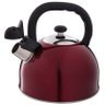 Chaleira Aço Inox 2,5L Mattina Mor Vermelho - 1