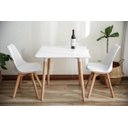 Ver imagem 2 de Cadeira Eames Polipropileno Wood Sala de Jantar Escritório Design