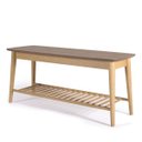 Ver imagem 1 de Banco Sapateira com Prateleira Ripada Liva 1,00 Tauari Tauari