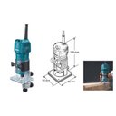 Ver imagem 3 de Tupia de Laminação Manual 6 MM Base Articulada 530W 220V - Makita 3709
