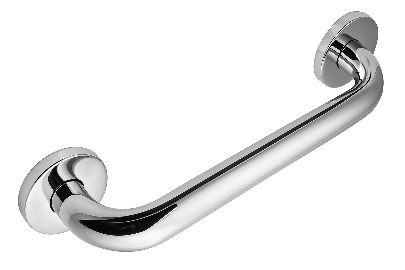 Alça Barra Suporte Apoio Idosos Segurança Banheiro 60cm Inox - 2