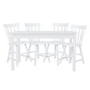 Ver imagem 1 de Mesa de Jantar Ditália com 4 Cadeiras Ja-225 Branco