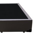 Ver imagem 3 de Cama Box Blindado Casal Bipartido AColchoes Sintético Marrom 40x138x188
