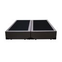 Ver imagem 2 de Cama Box Blindado Casal Bipartido AColchoes Sintético Marrom 40x138x188