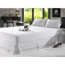 Ver imagem 1 de Protetor de colchão casal impermeável laminado Techlife Lynel