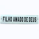Ver imagem 1 de Placa Decorativa Esmaltada - Filho Amado de Deus - Casa Toco