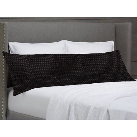 Fronha Avulsa All Design para Travesseiro Body Pillow 40cm X 1,30m Poá com Altenburg