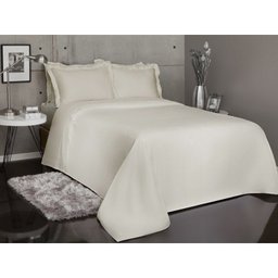 Jogo de Cama King 4 peças living art percal acetinado 300 fios Corttex - 1