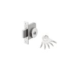 Ver imagem 4 de Fechadura Imab Tecnoponto Auxiliar Cromada Roseta Redonda Kit Dupla