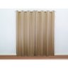 Cortina veneza Rústica para varão 300x230 com ilhós - 2