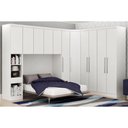Ver imagem 1 de Quarto Modulado N. Horizonte Rizon 6 Peças QM18 Neve