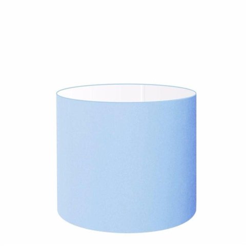 Cúpula para Abajur e Luminária Cilíndrica Cp-8009 25x20cm Resistente À Maresia Azul-Bebê Vivare
