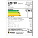 Ver imagem 3 de Ventilador Parede Ventisol 60.cm Preto Grade Preta Bivolt