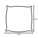 Ver imagem 5 de Peseira Cama Casal Queen Decorativa + 4 Capa Almofada Preto