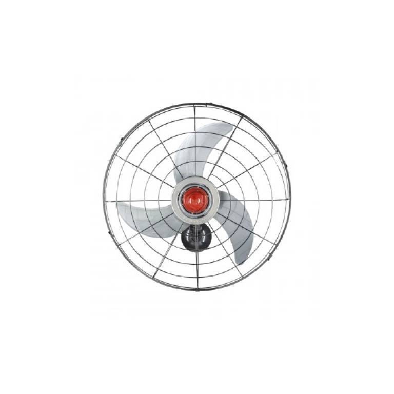 Ventilador Parede Power 70 Ventisol 70.cm Grade Metal Preto 127V