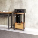 Ver imagem 1 de Mesa Lateral com 1 Gaveta Industrial
