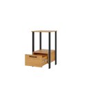 Ver imagem 4 de Mesa Lateral com 1 Gaveta Industrial