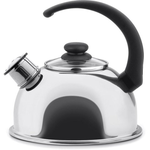Chaleira inox com apito 1,8 L Linha La bella da Forma Inox