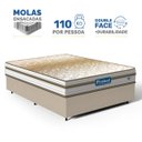 Ver imagem 4 de Cama Box com Colchão de Molas Ensacadas Double Face Pillow Euro Alfa Probel Casal 138cm