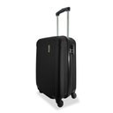 Ver imagem 2 de Mala de Bordo 10kg Viagem Rígida Rodas 360º Abs Cadeado Segredo Gladiador A2mb:preto