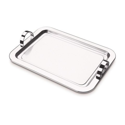 Bandeja inox para Servir com alças 25 x 34,5 cm Forma Inox