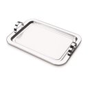 Ver imagem 1 de Bandeja inox para Servir com alças 25 x 34,5 cm Forma Inox