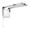Ver imagem 1 de Chuveiro Lorenzetti Acqua Storm 220V/7800W Branco e Cromado