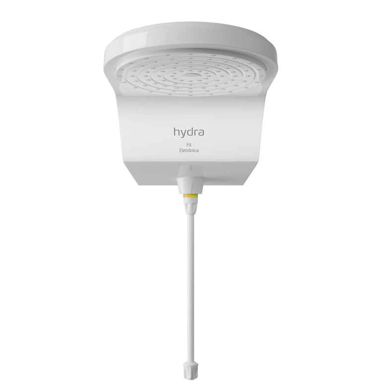 Chuveiro de Parede Eletrônico Fit Branco 220v/6800w - Hydra Dpft.e.682br
