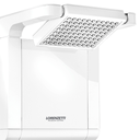 Ver imagem 3 de Chuveiro Eletrônico Lorenzetti Acqua Star 220V 7800W Branco