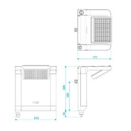 Ducha Acqua Star Ultra Preta/cromada Lorenzetti 220v - 3