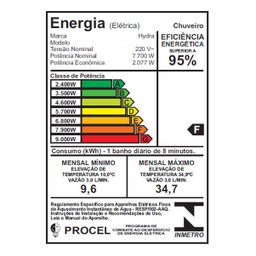 Ducha Star Turbo Eletrônica Branca Hydra 220v - 2