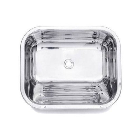 Tanque Inox 40x40 22 lts. Aço Inox 304 Luxo Tecnocuba