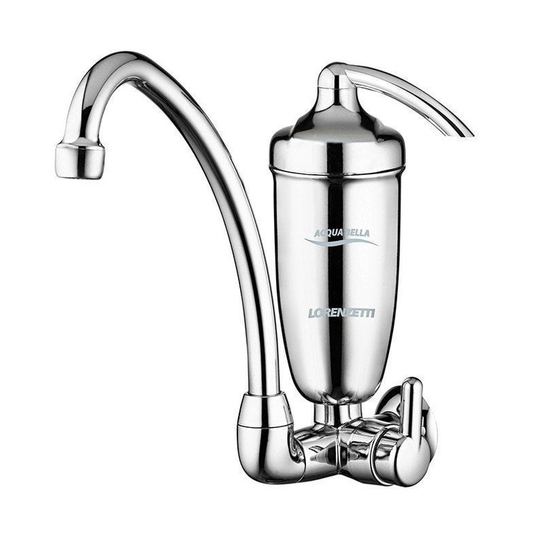 Purificador Acqua Bella Com Torneira Cromado Lorenzetti Parede