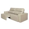 Sofá 4 Lugares Cavan Retrátil e Reclinável Suede Amassado Bege - Rifletti - 2