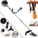 Ver imagem 1 de Kit Roçadeira Anmax Cg430b 43cc 2t C/ Carretel + Facas 2p, 3p, 40d, 80d e Escova de Aço