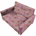 Ver imagem 1 de Poltrona Sofa Dois Lugares Infantil Dino Reforçada Quarto Sala Moranguinho