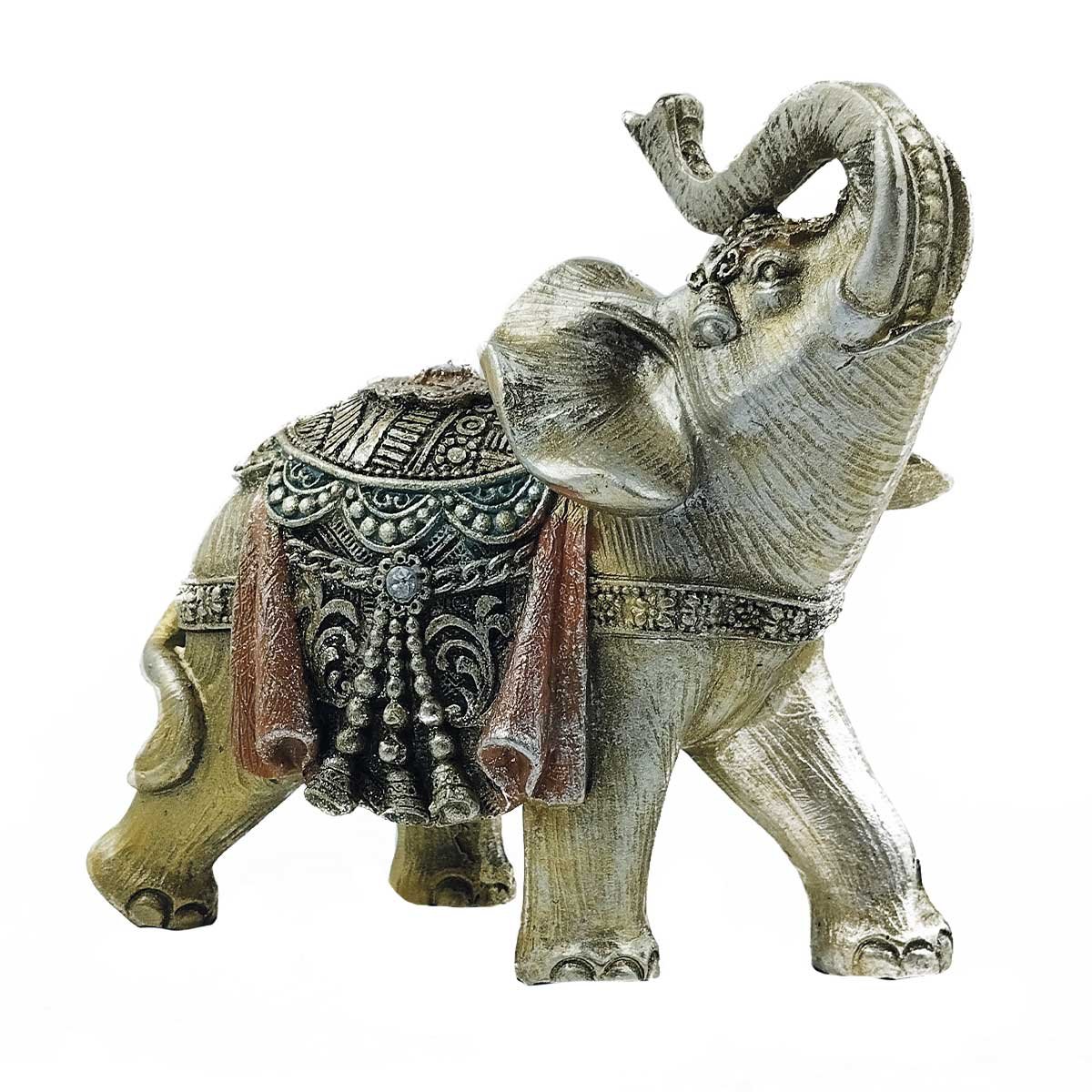 Elefante Decorativo Resina - Um Toque de Personalidade e Charme para Sua Casa! - 1